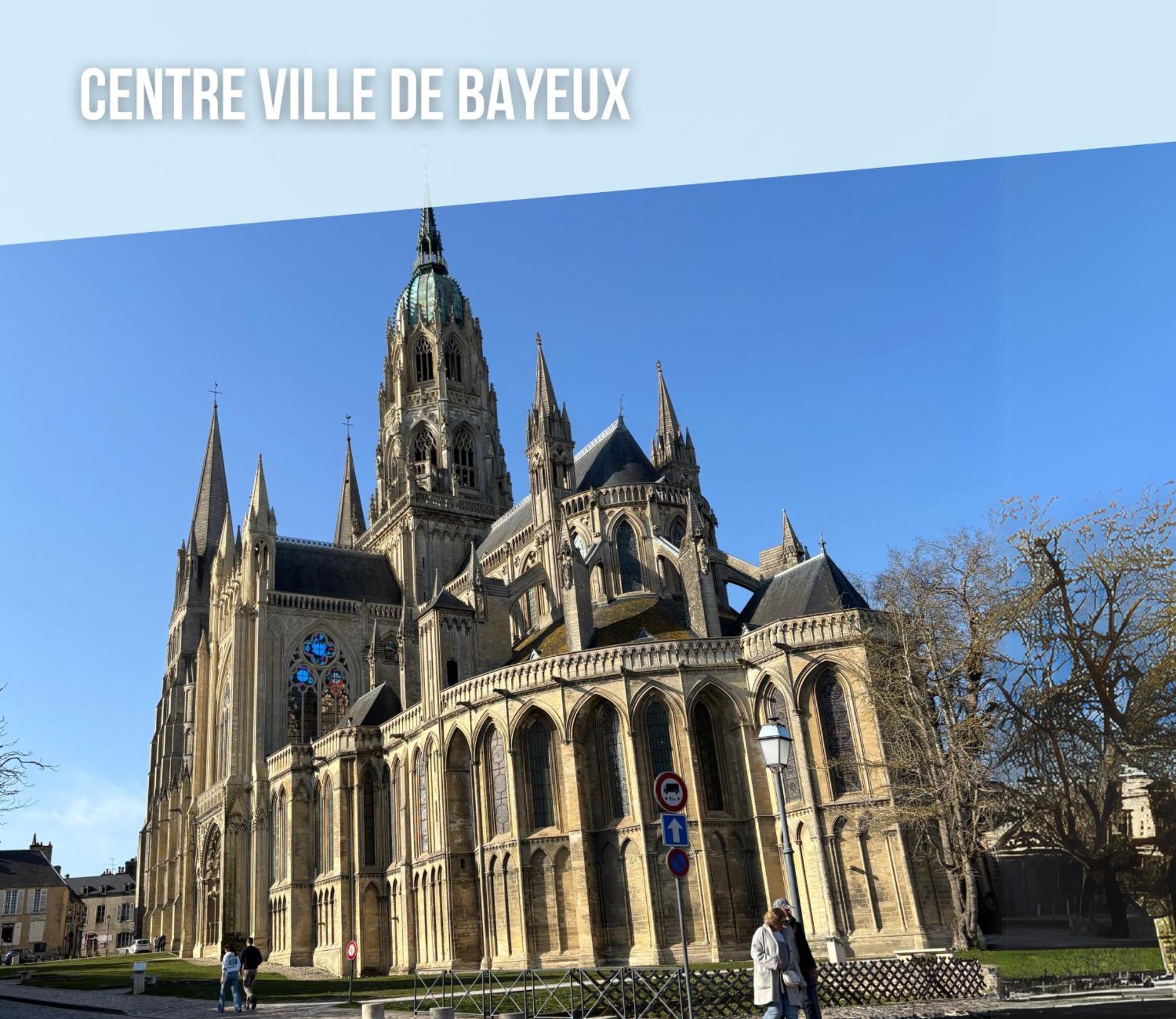 Freedom Grand Triplex Lumineux Decoration Contemporaine - Plein Centre Historique Bayeux - Parking Gratuit A Proximite Proche Commerces Restaurants - Plages Du Debarquement Exterior foto